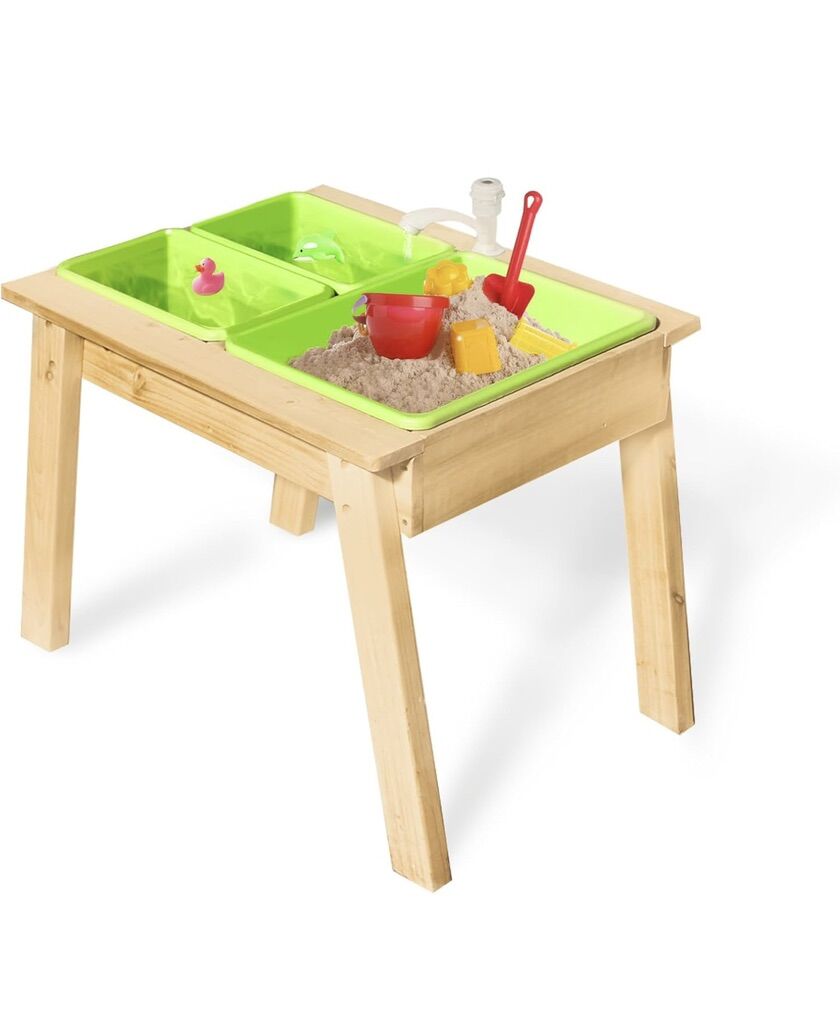 Kids Sensory Table, Wood Sand Table Playset