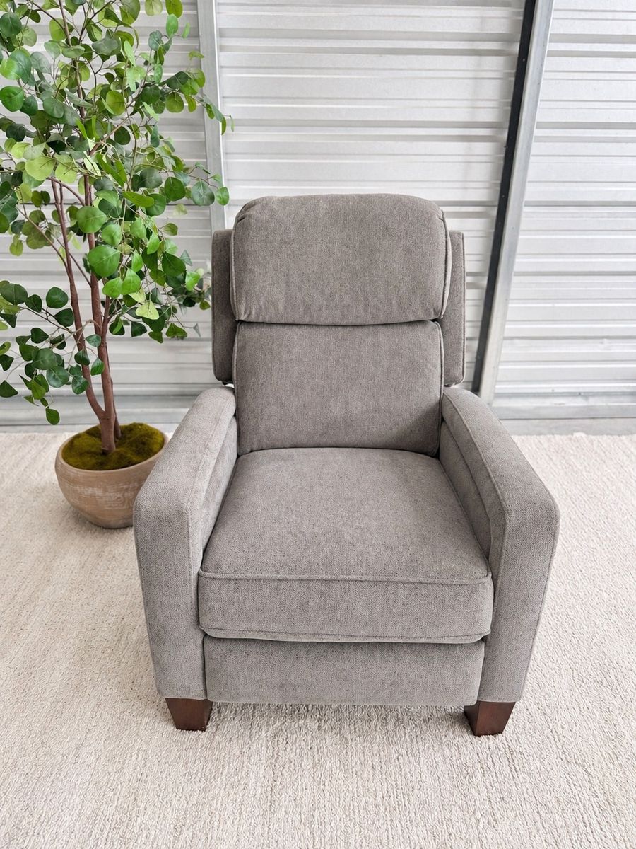 Grey Wessen Fabric Pushback Recliner (Costco)