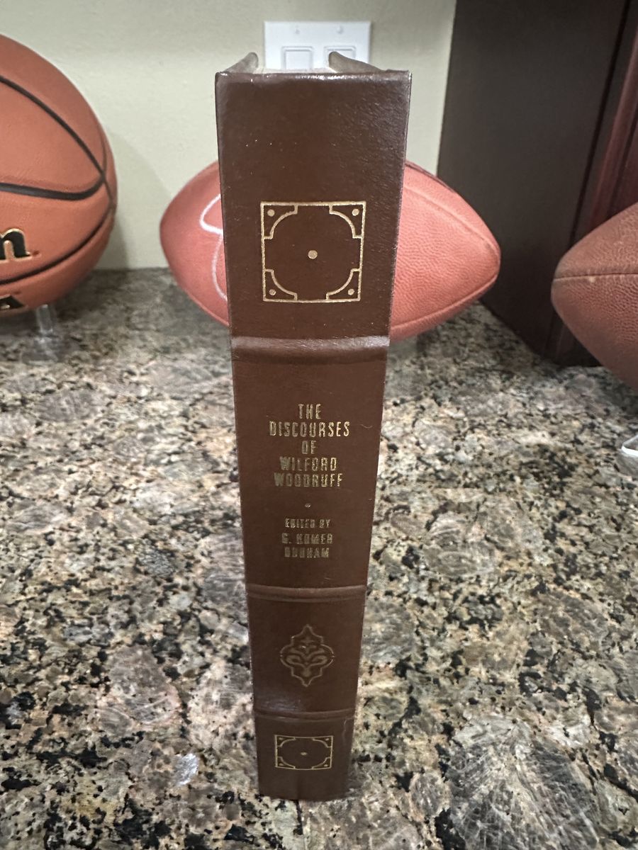The Discourses of Wilford Woodruff LDS Church Employee Gift Book