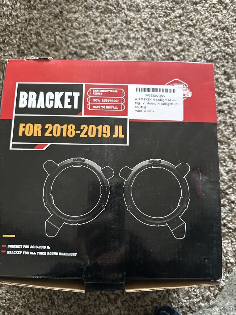 Bracket For jeep Headlights