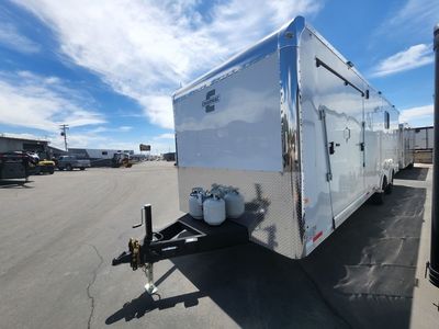 2026 Charmac Trailers 8.5X30 Race Sport 12K Insulated Enclosed Cargo Car Hauler Trailer