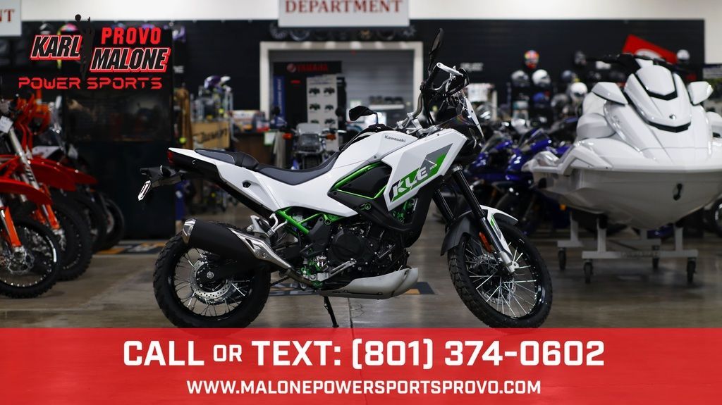 2026 KAWASAKI KLE 500 SE ABS Pearl Blizzard White