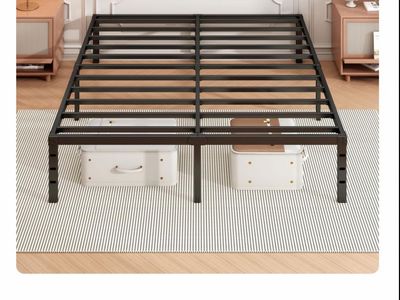 Queen metal bed frame
