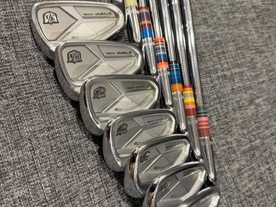 Wilson Staff Model CB Left Handed Iron Set 4-PW DG X100 +3/4"