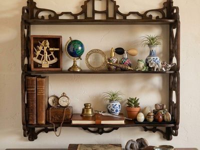 Gorgeous Vintage Wood Shelf