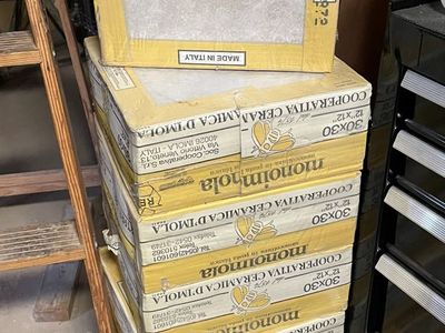 Rare Italian 12”x12” ceramic tile
