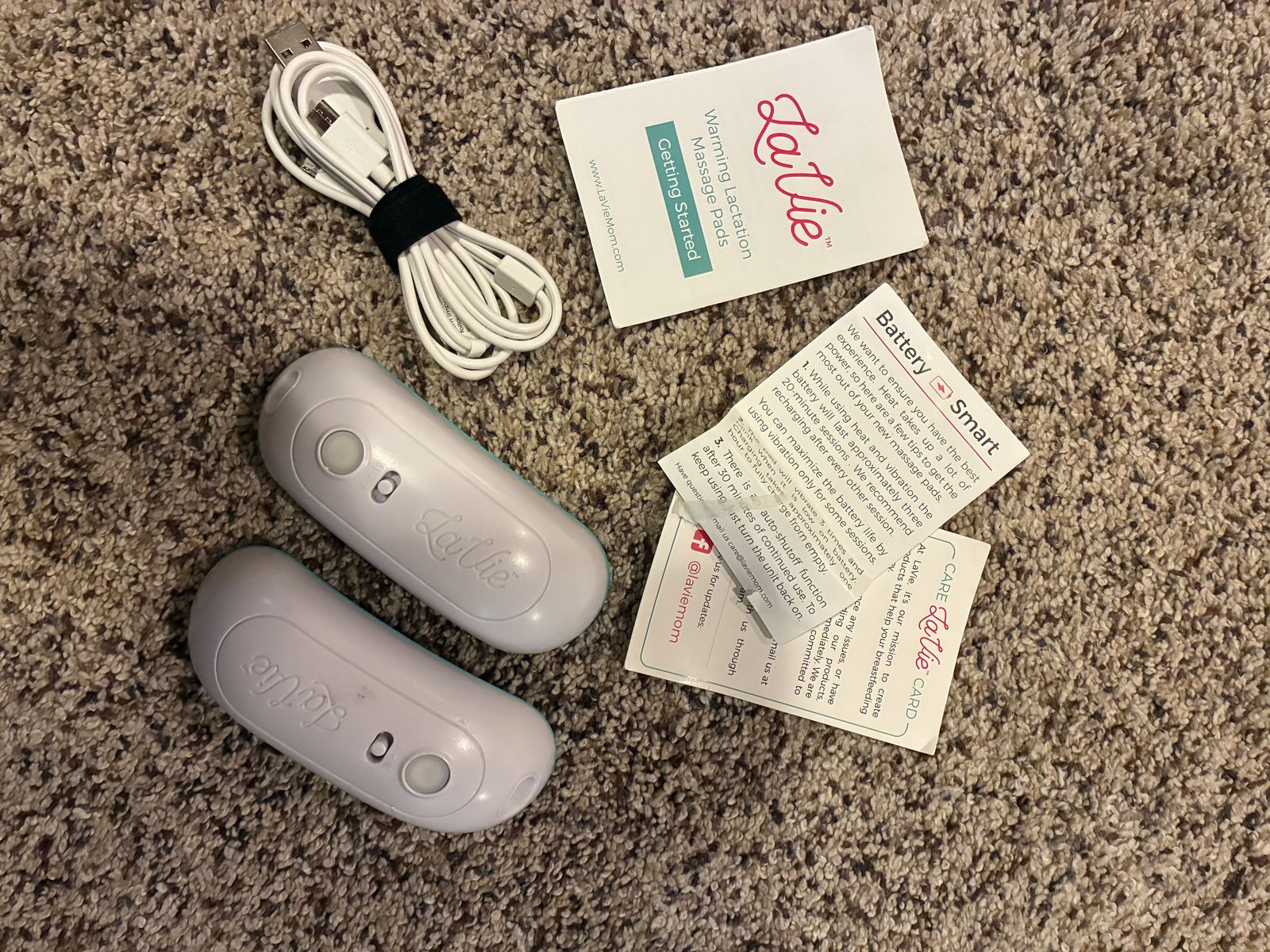 LaVie 3in1 Warming Lactation Massagers