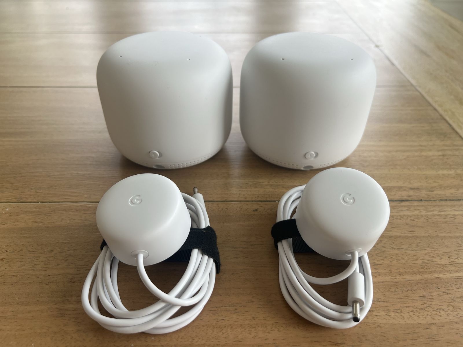 2 Google Nest H2E Wifi Routers