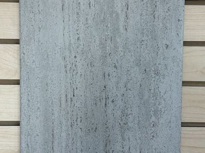 Savoy Grey Matte Travertine 12" x 24" Tile
