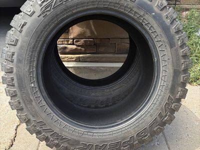 35/12.50r20 Falcon Wildpeak mt Used Tires