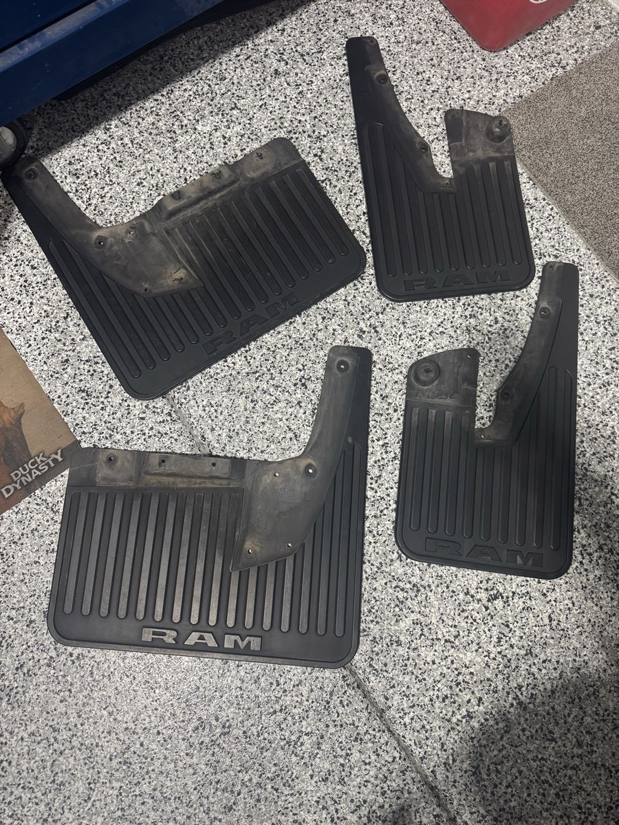 Mudflaps from a 2019 Ram dually 3500