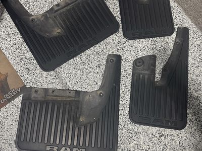 Mudflaps from a 2019 Ram dually 3500