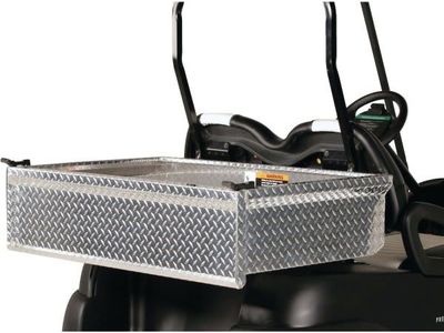 Diamond Plate Aluminum Golf Cart Rear Cargo Box/Storage Tray Club Car DS