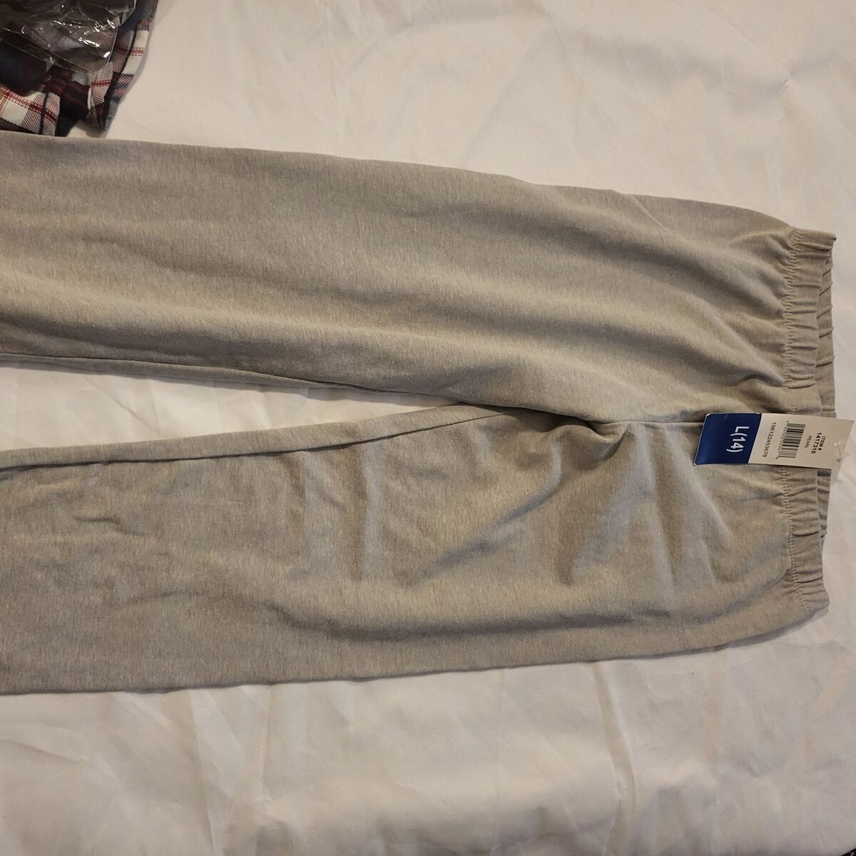 Girl's size 14 Gray Streach Pants Leggings