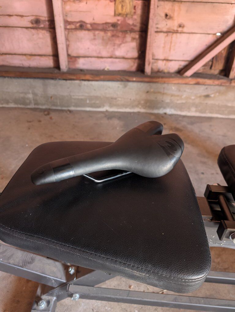 Prologo Nago Bike Saddle 135 mm wide.