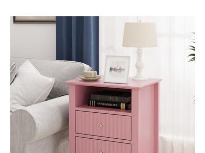 Brand new Royalcraft pink nightstand