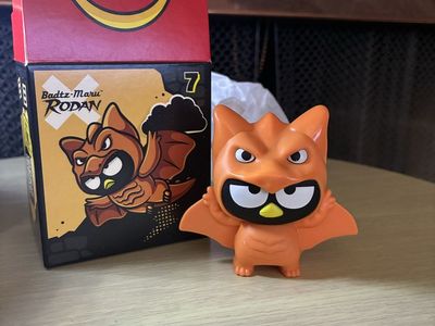 McDonald's Sanrio Badtz-Maru x Rodan Figure #7 with Box