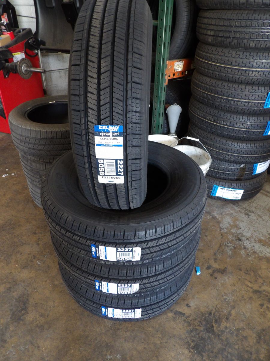 245/75R16 CELIMO PREVAIL H/T SET OF BRAND NEW TIRES