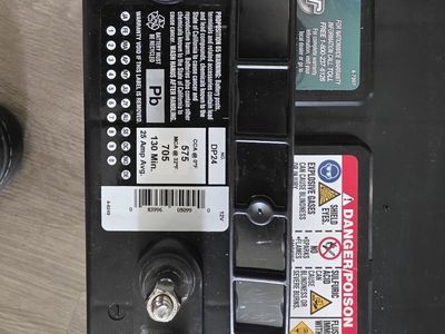 TWO 12volt deep cycle battery