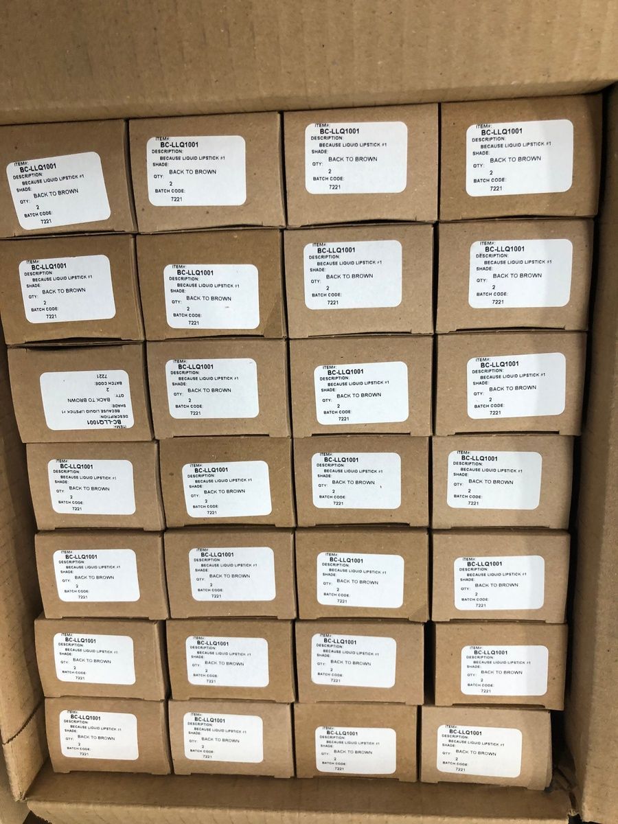 1 Case of Back To Brown Liquid Lipstick 56 Units in Case