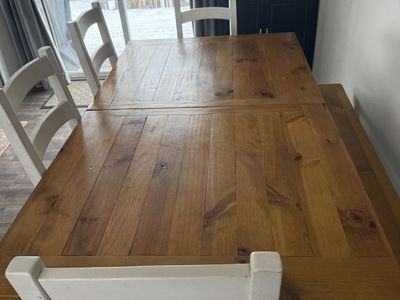 Urban Outfitters Solid Wood Kitchen Table