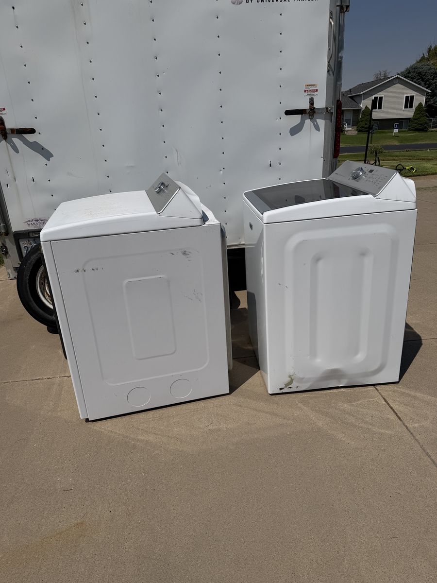 Washer and dryer