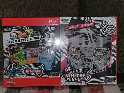 Pokemon cards Scarlett & violet Black Bold and white Flare