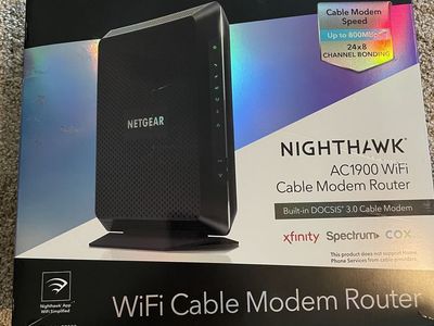 Netgear Nighthawk AC1900 Cable Modem/Router