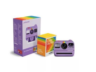 Brand New in Box Polaroid Go Everything Bundle Film Camera - Purple: Automatic Focus Instant Format
