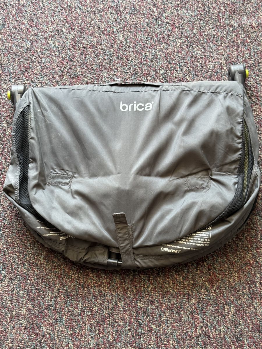 Brica fold and go travel bassinet
