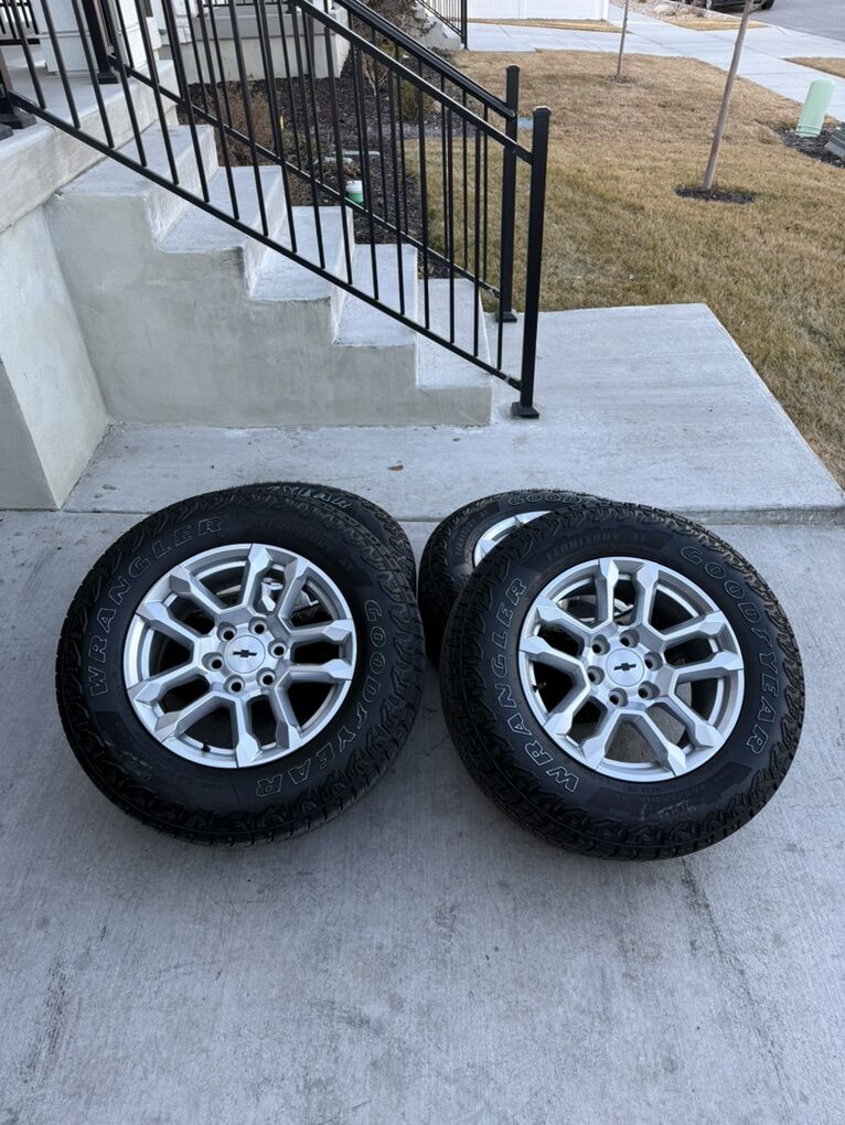 Chevy Silverado Tahoe Rims And Tires 265/65R18 New