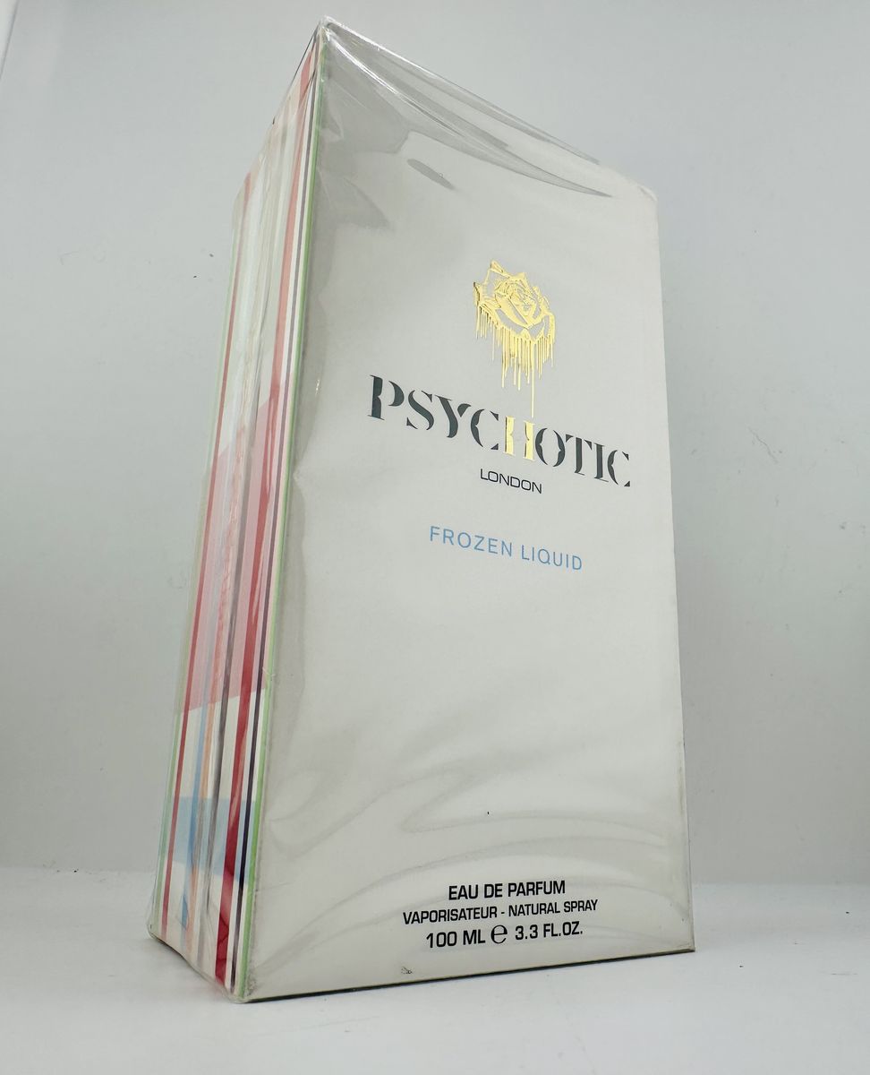 Psychotic London Frozen Liquid Eau de Parfum 3.3 oz / 100ml Spray New Sealed