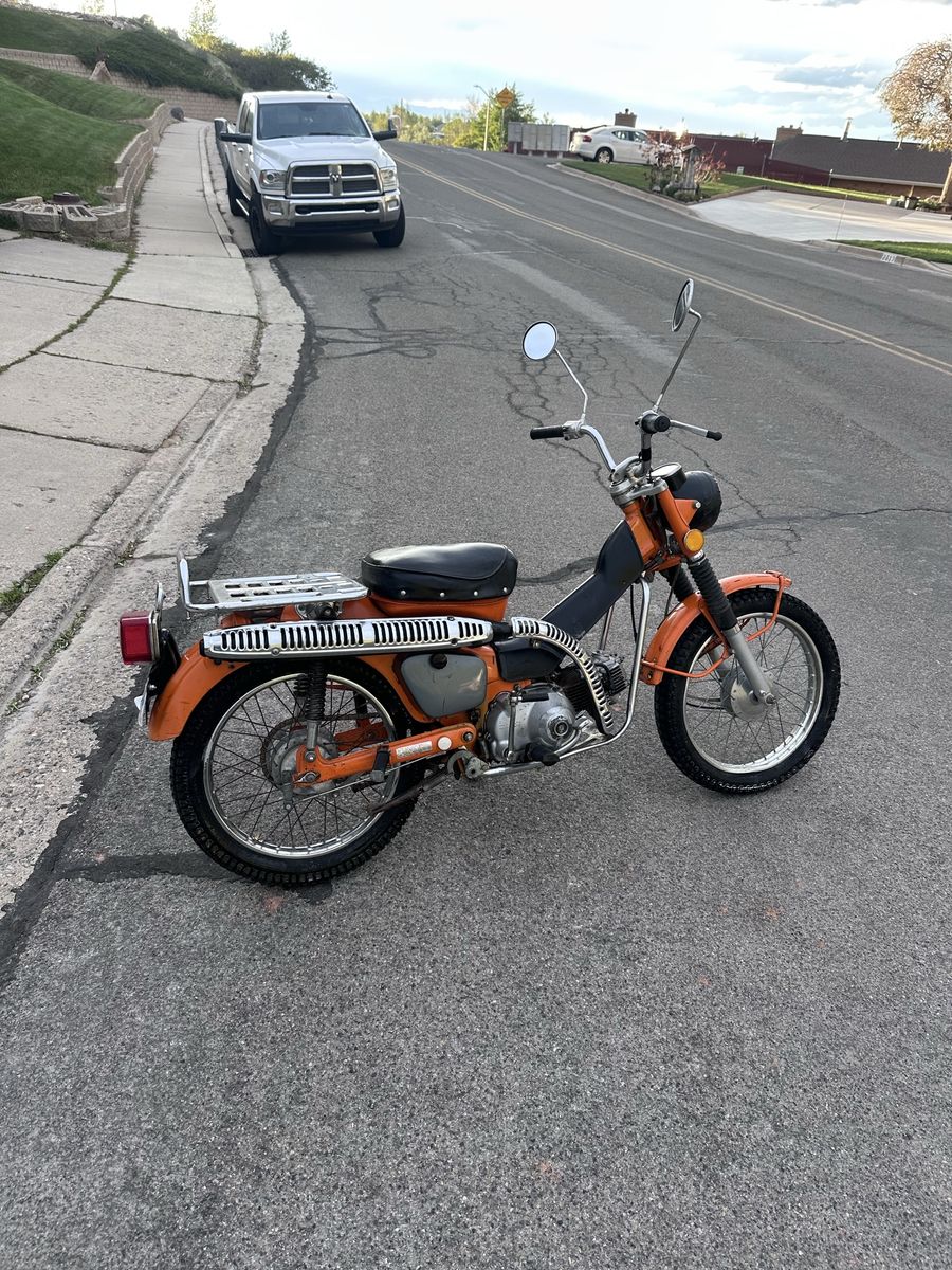 Clean running 1973 Honda trail 90