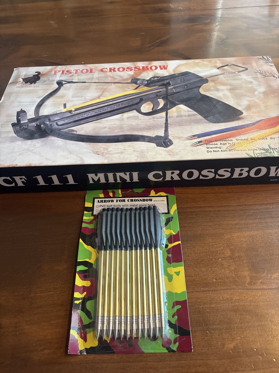 Mini pistol crossbow