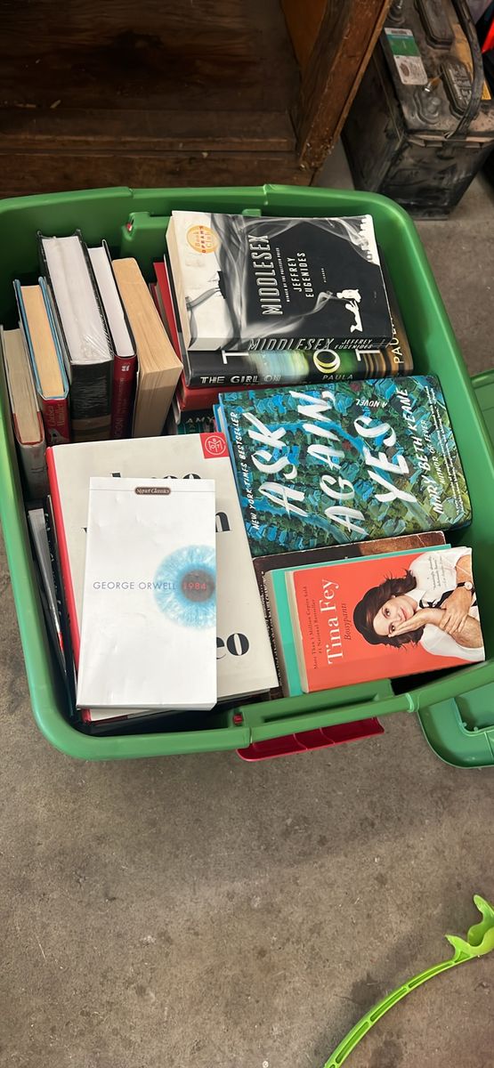 Around 40 books