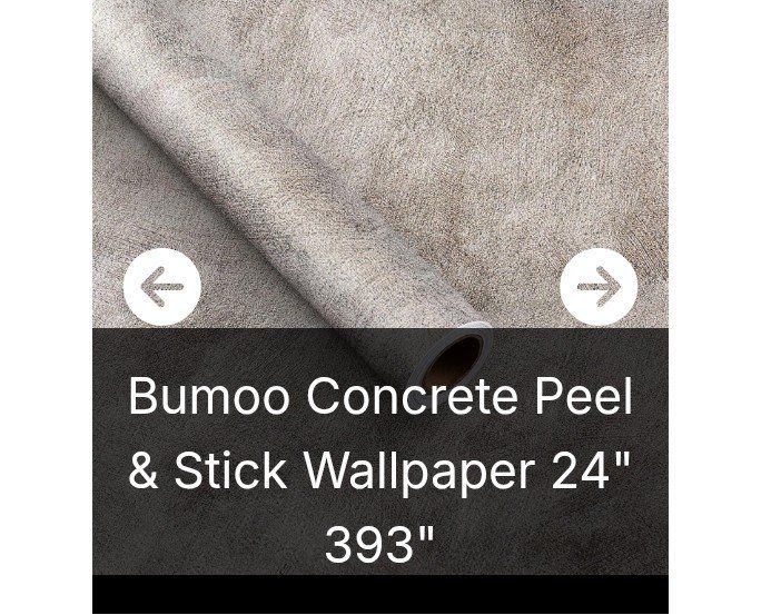 Peel and Stick Wallpaper 24" x 393" (NEW)