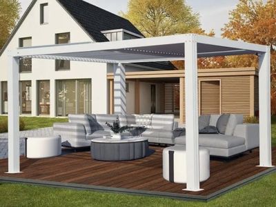 Louvered Pergola
