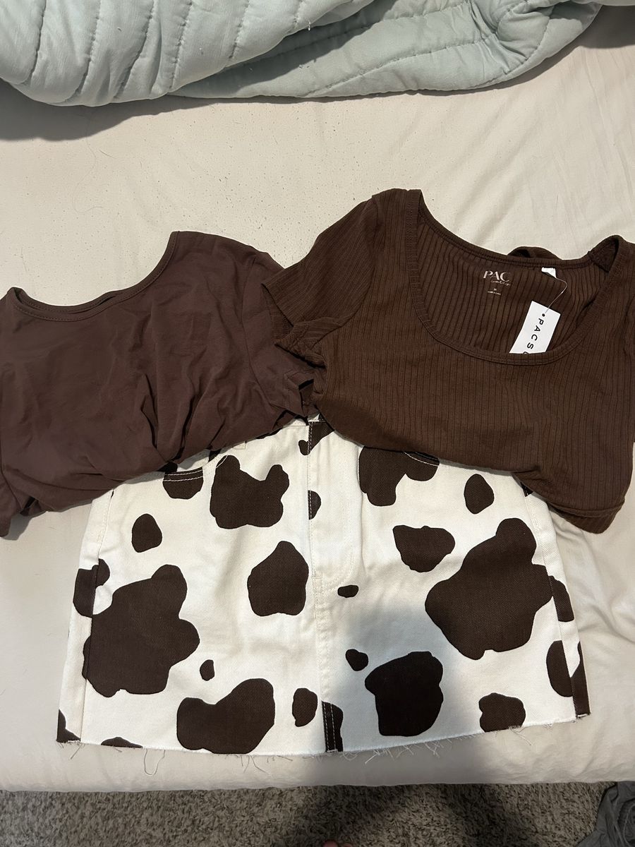 PAC Sun Cow Print Outfit