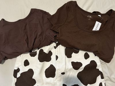 PAC Sun Cow Print Outfit