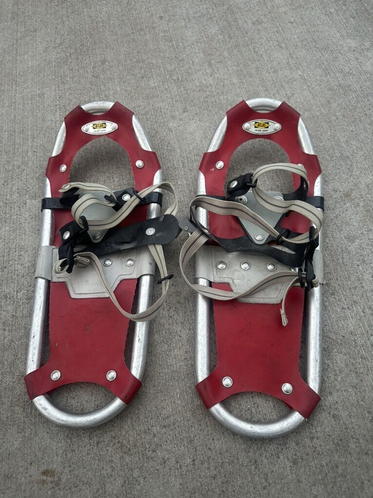 Atlas 18 Inch Youth, Red Snow Shoes