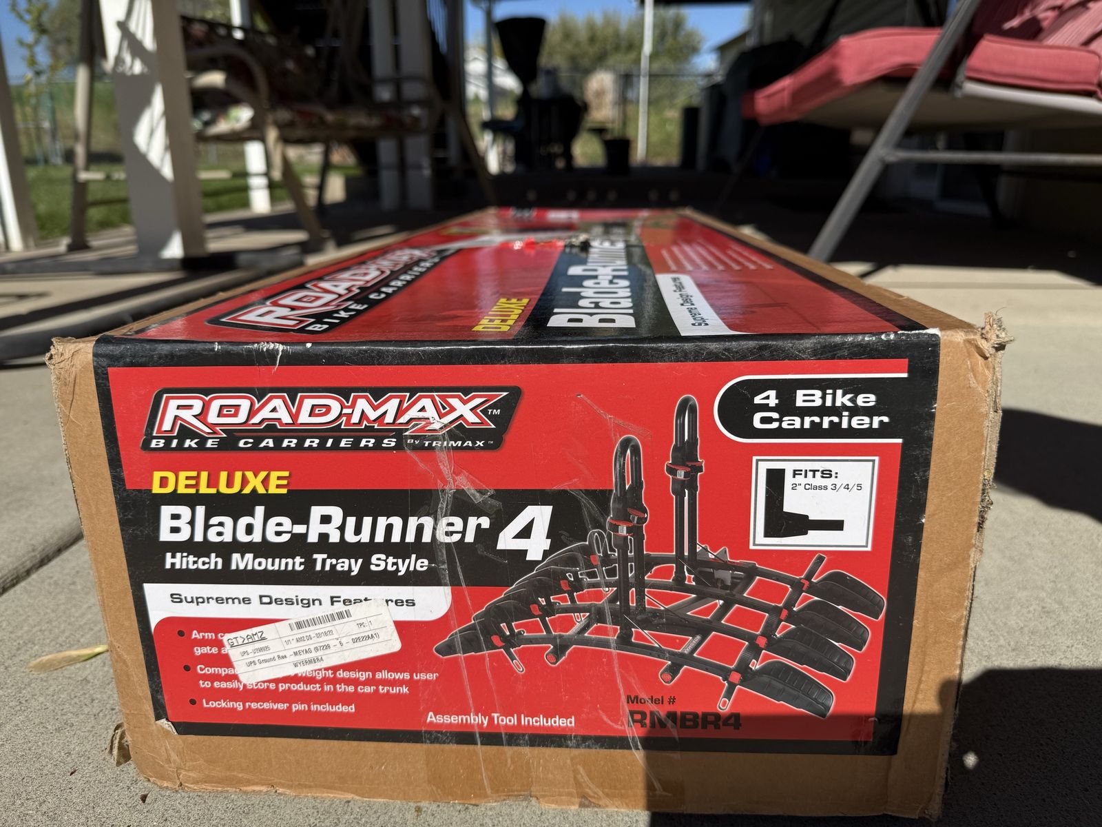Roadmax deluxe Blade-Runner 4 place rack