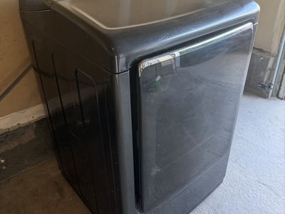 Samsung Electric Dryer Black Stainless Steel