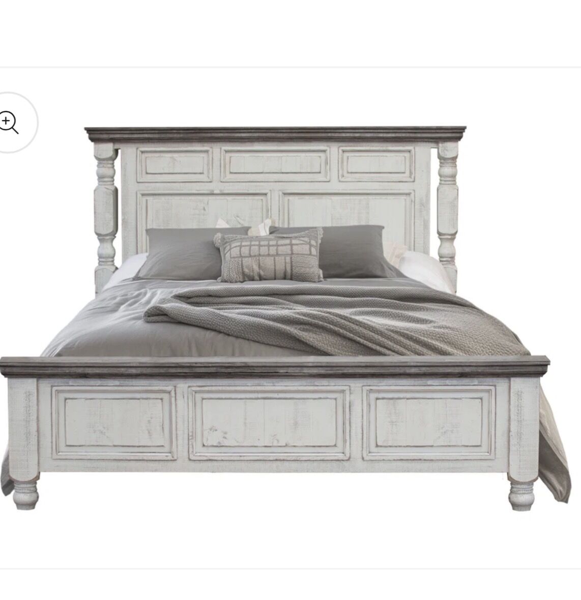 Beautiful King bed with matching night stand.