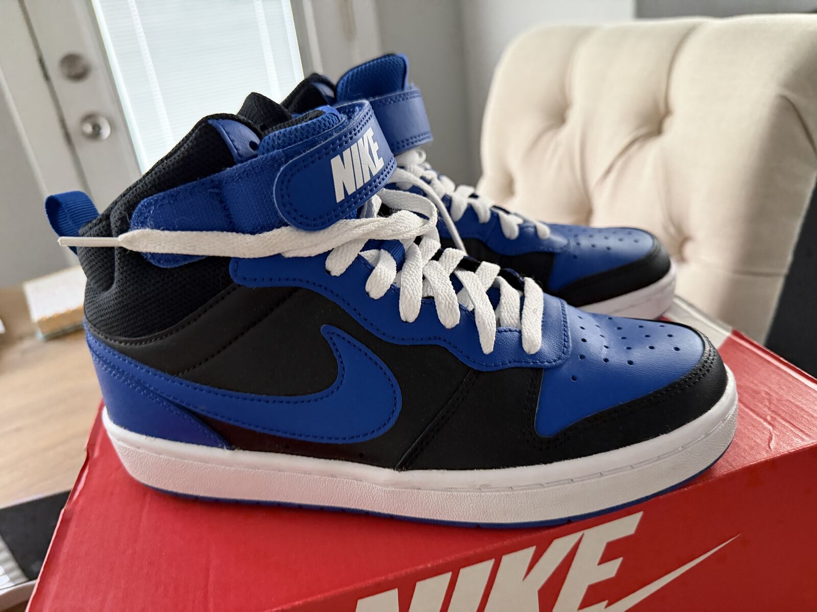 Boys size 6 Nikes $40