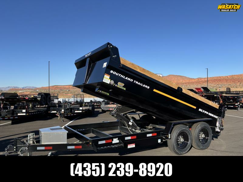 Southland Trailers 7X14 16K HD SL714 TUBE FRAME Dump Trailer