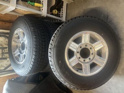 LT265 70R 17 Truck studded snow tires "New"