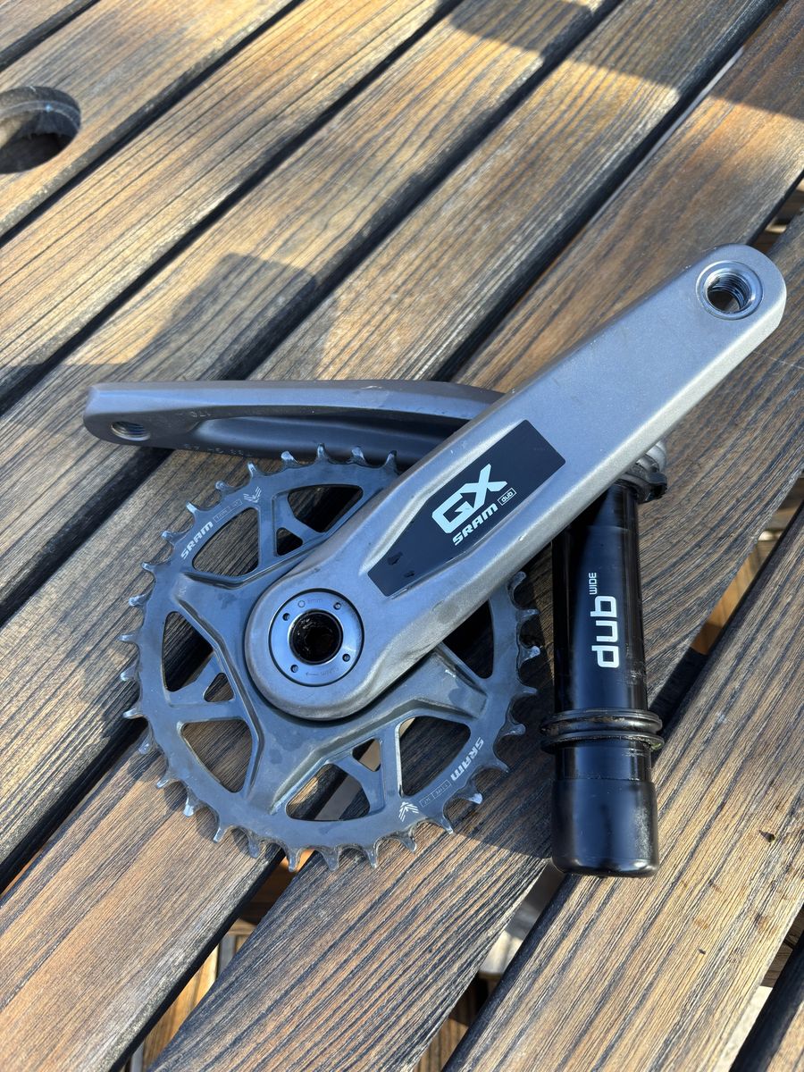 SRAM GX T-type 170mm 32 Dub wide crankset
