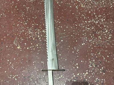 Handmade unfinished Full Tang Machete