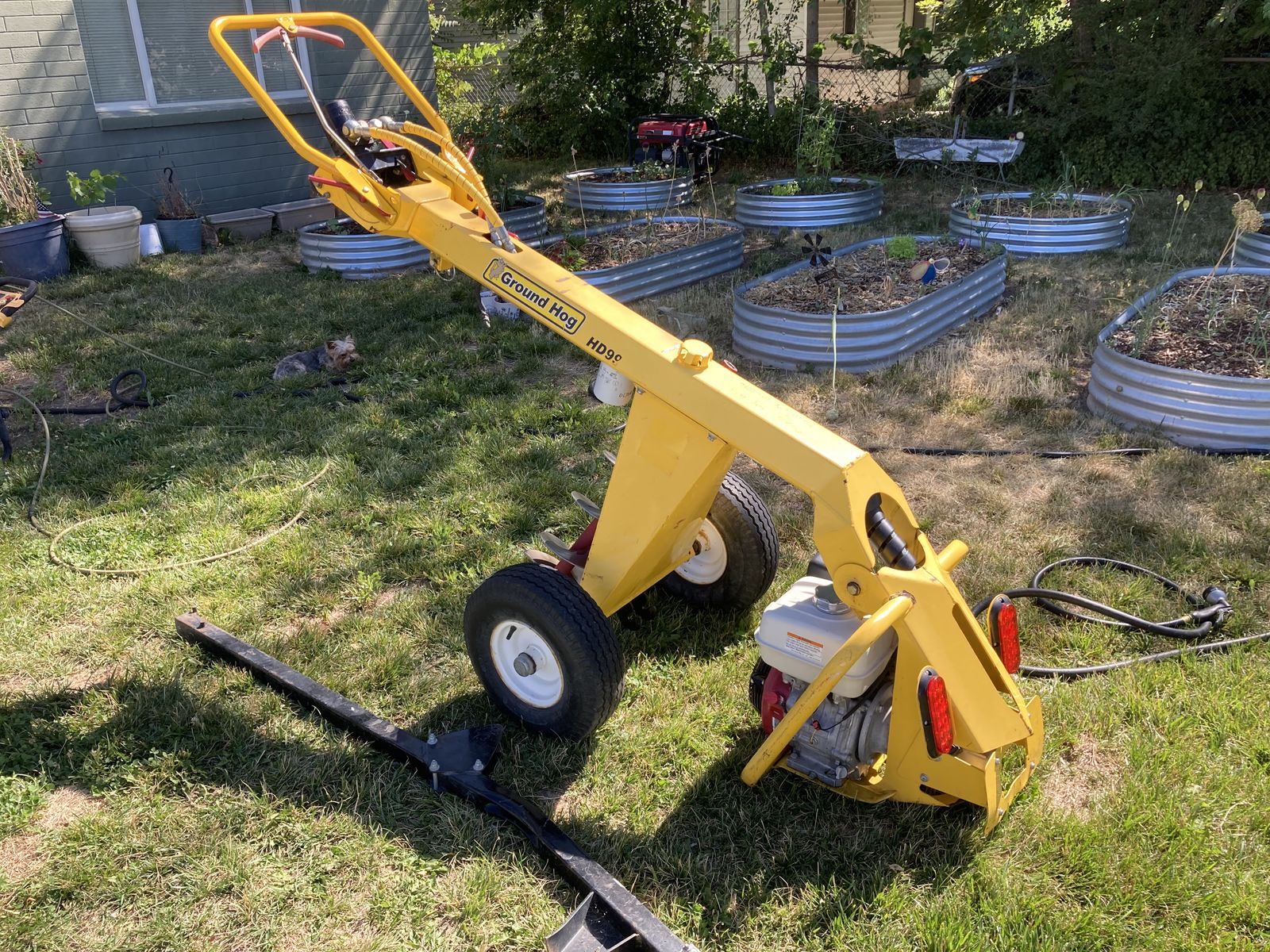 Groundhog HD99 Towable Hydraulic Earth Drill Auger