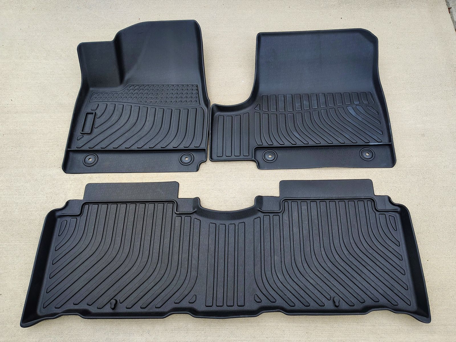 All Weather Floor Mats for 2022, 2023, 2024 Hyundai Ioniq 5
